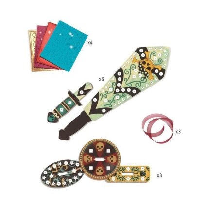 DIY mosaics - Pirate's Sabers 1 DIY mosaics - Pirate's Sabers 1