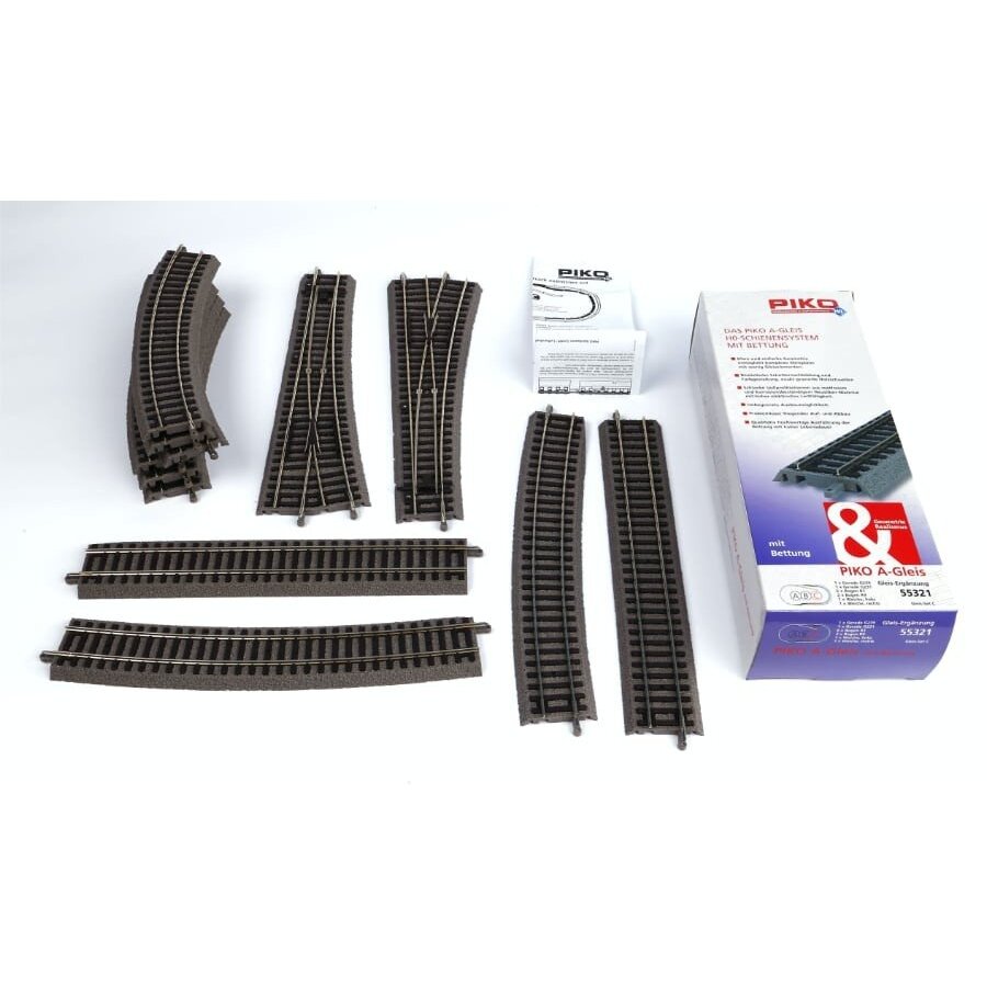 PIKO A-Track w. Roadbed Set B 1 PIKO A-Track w. Roadbed Set B 1