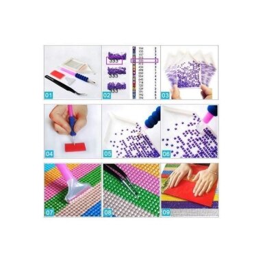 Diamond painting kit - Planets Diamond painting kit - Planets