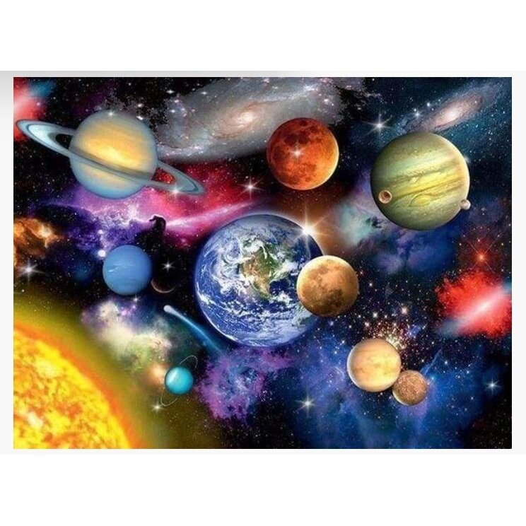 Diamond painting kit - Planets Diamond painting kit - Planets