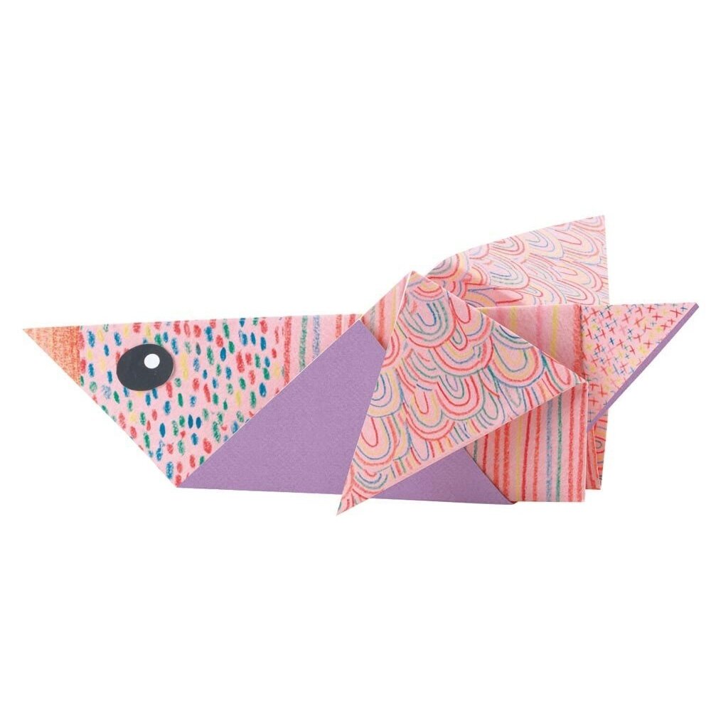 Djeco origami rinkinys - Šiaurės gyvūnai 2