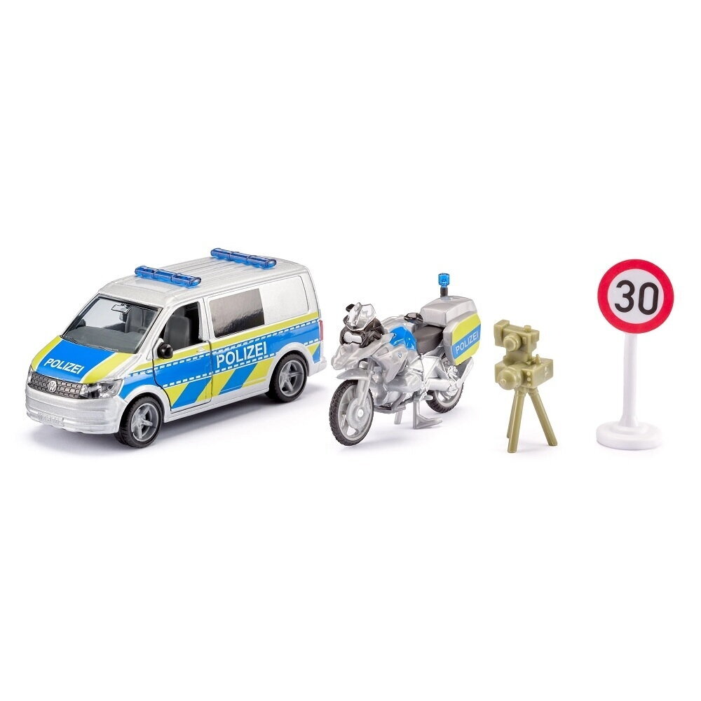 Police VW T6 and BMW motorcycle