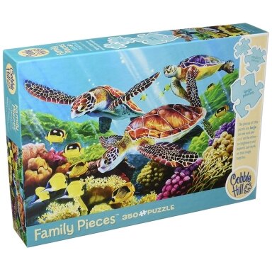 Cobble Hill šeimyninė dėlionė - Povandeninis pasaulis, 350 pcs.