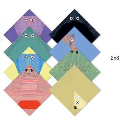 Djeco origami rinkinys - Šiaurės gyvūnai 1
