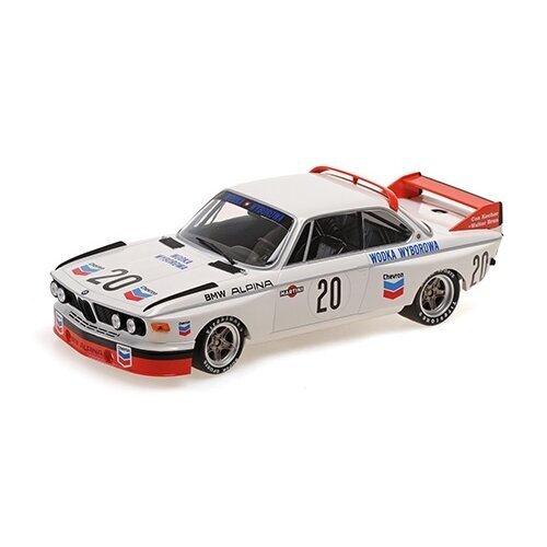 BMW 3.0 CSL – BMW Alpina – Brun/Kocher – 24H SPA, 1973 - 1:18 Minichamps BMW 3.0 CSL – BMW Alpina – Brun/Kocher – 24H SPA, 1973 - 1:18 Minichamps