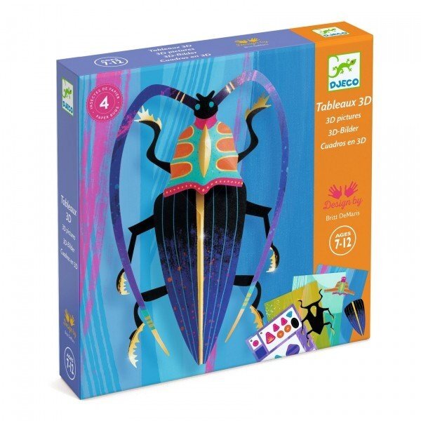3D pictures - Paper Bugs