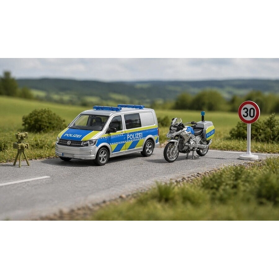 Police VW T6 and BMW motorcycle 4 Police VW T6 and BMW motorcycle 4