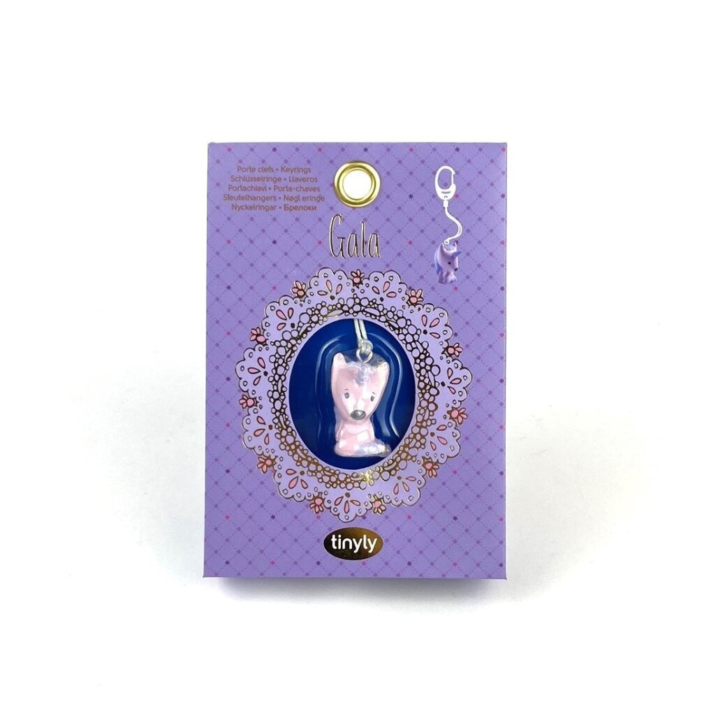 Djeco Key ring - Tinyly Gala 1 Djeco Key ring - Tinyly Gala 1