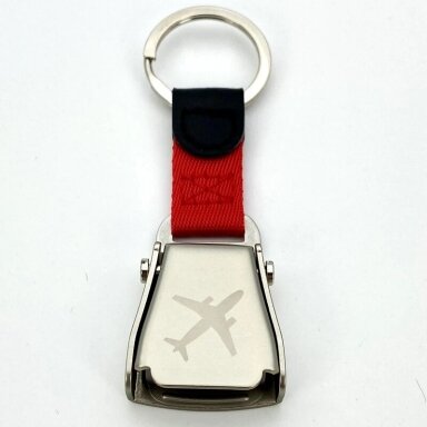 Airline Seatbelt key chain