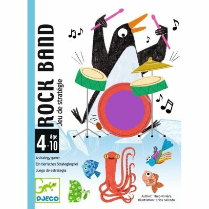 Djeco card game - Rock Band Djeco card game - Rock Band