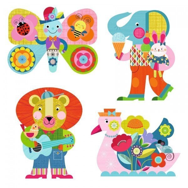 Colouring with water - Animals 1 Colouring with water - Animals 1