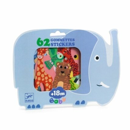 Stickers for little ones - Safari animals Stickers for little ones - Safari animals