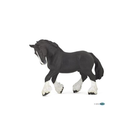 Black shire horse Black shire horse