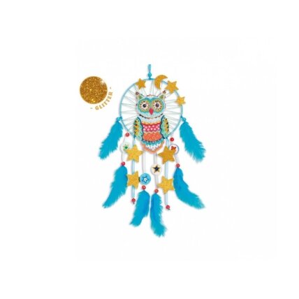 DIY Dreamcatcher - Golden Owl 1