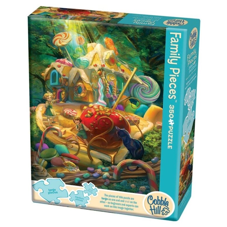 Cobble Hill family puzzle - Candy House, 350 pcs. Cobble Hill family puzzle - Candy House, 350 pcs.