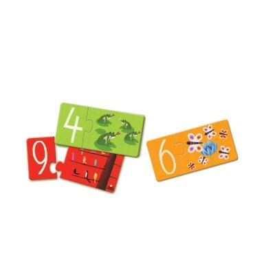 Djeco Duo puzzle - Numbers, 24 pcs. Djeco Duo puzzle - Numbers, 24 pcs.
