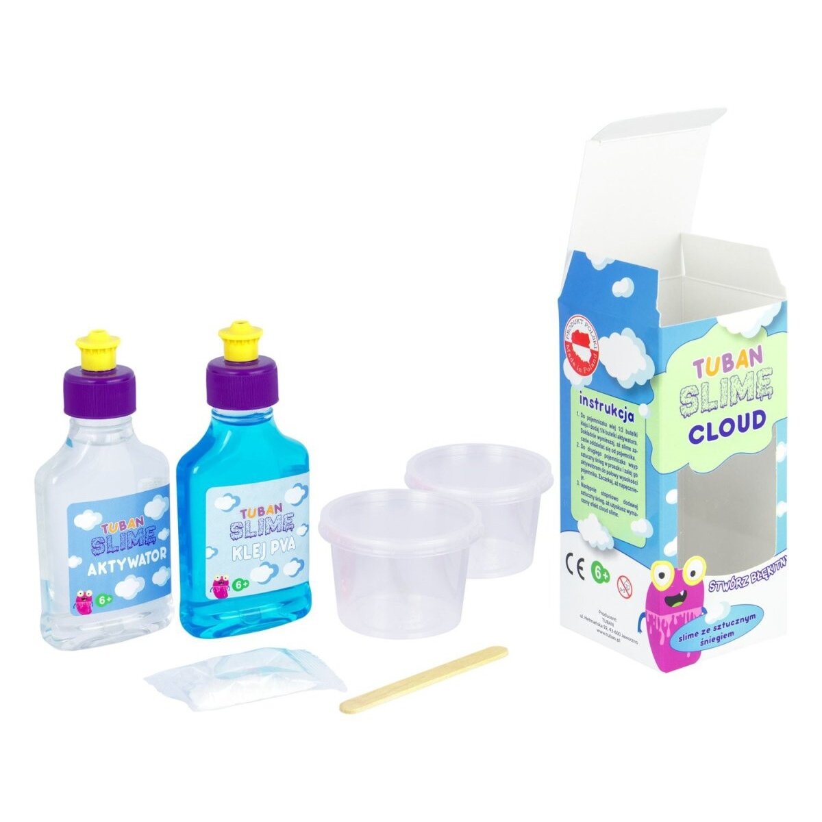 Slime gamybos rinkinys - Debesėlis 2