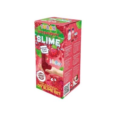 Slime gamybos rinkinys - Braškė