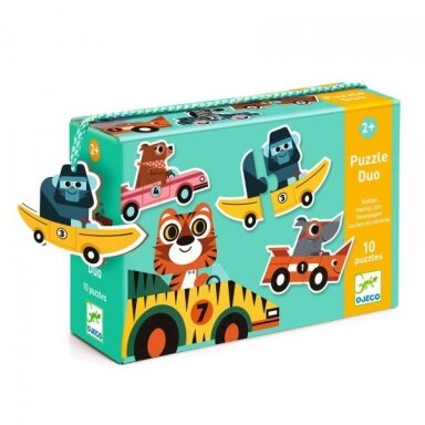 Djeco puzzle - Racing Cars, 20 pcs. Djeco puzzle - Racing Cars, 20 pcs.