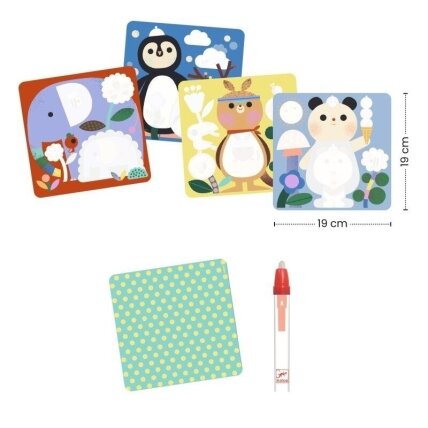 Colouring with water - Baby animals around the world 3 Colouring with water - Baby animals around the world 3