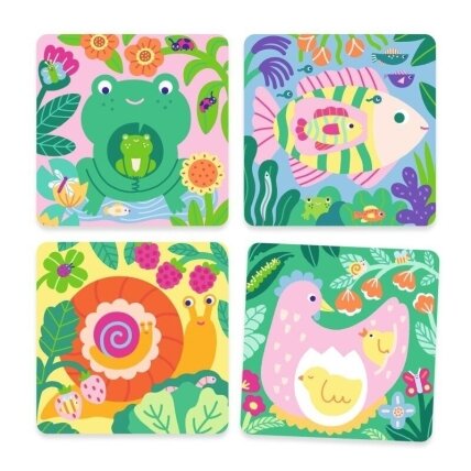 Colouring with water - Garden baby animals 4 Colouring with water - Garden baby animals 4