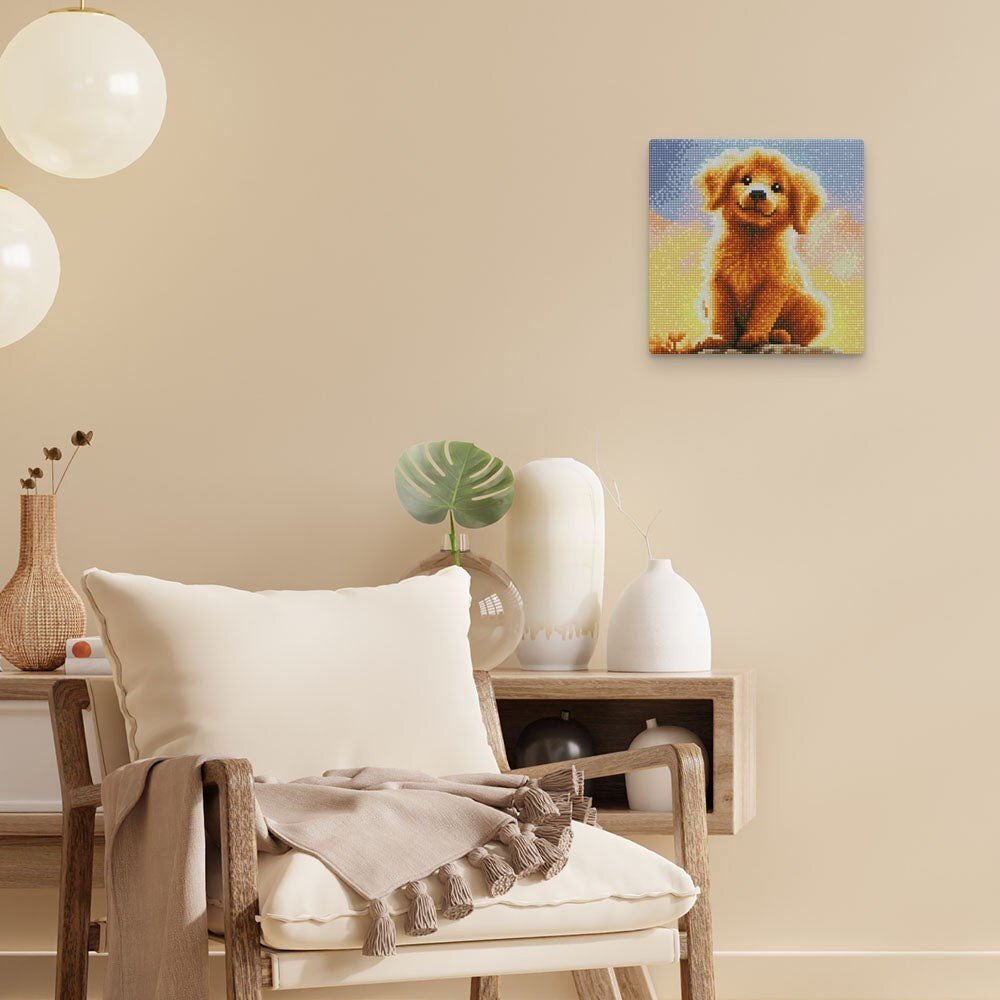 Diamond painting kit - Golden Retriever 1 Diamond painting kit - Golden Retriever 1