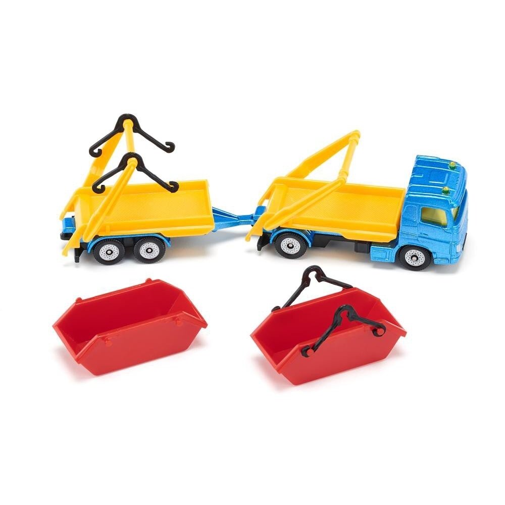 Truck with skip and trailer 3 Truck with skip and trailer 3