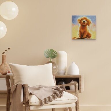 Diamond painting kit - Golden Retriever Diamond painting kit - Golden Retriever