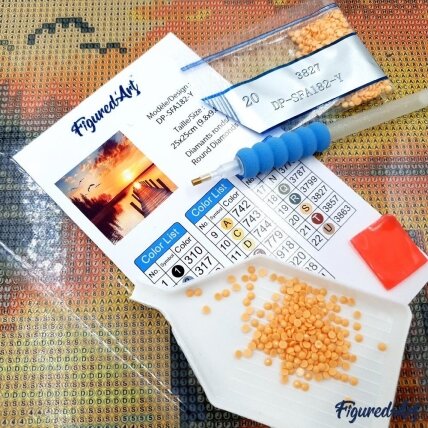 Diamond painting kit - Golden Retriever 3 Diamond painting kit - Golden Retriever 3