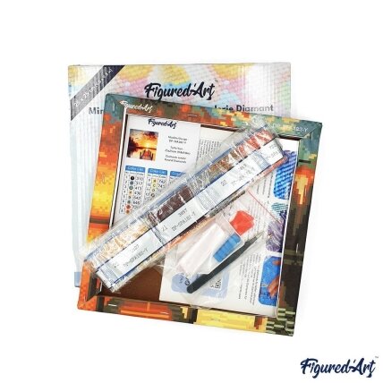 Diamond painting kit - Golden Retriever 2 Diamond painting kit - Golden Retriever 2