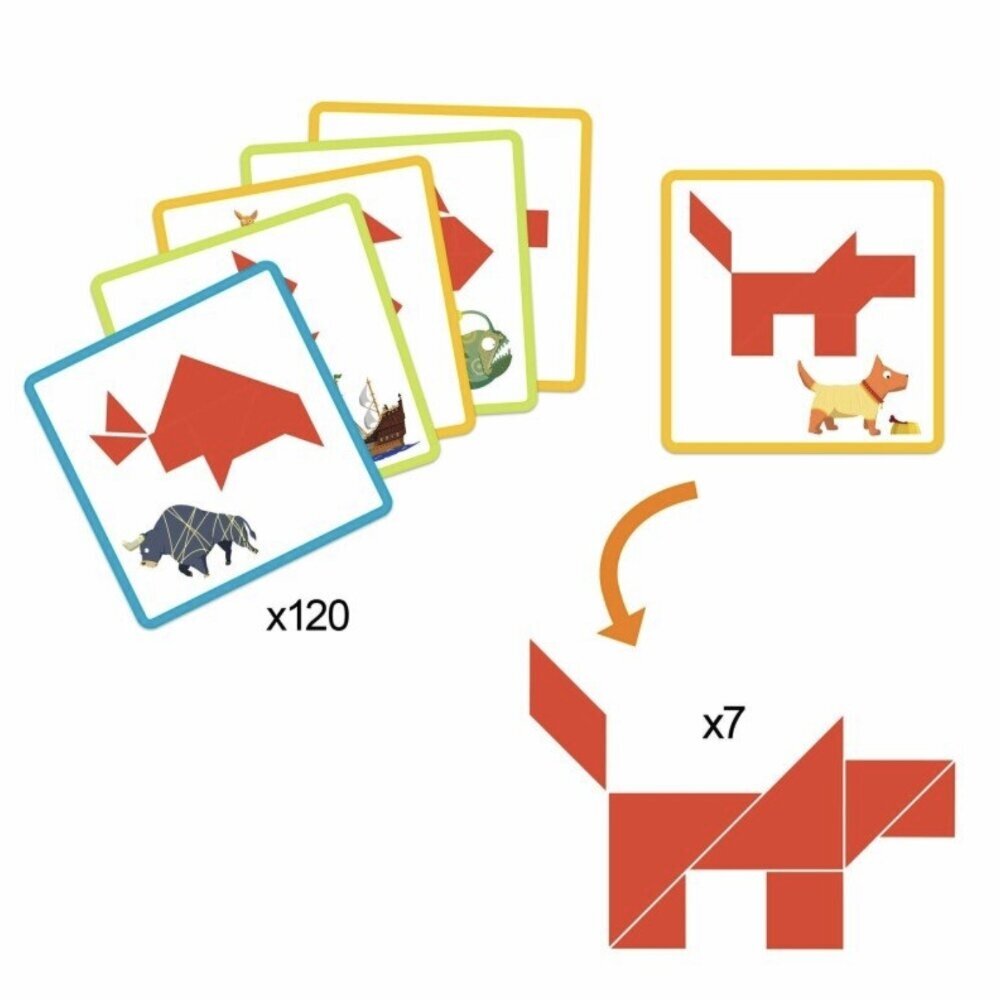 Djeco loginis žaidimas - Tangram 1
