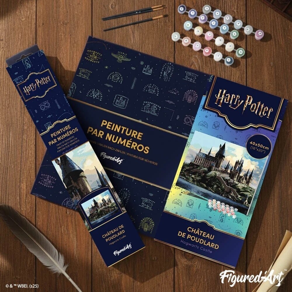 Painting by numbers kit - Hogwarts Castle 2 Painting by numbers kit - Hogwarts Castle 2