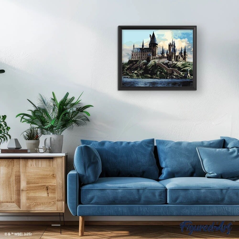 Painting by numbers kit - Hogwarts Castle 4 Painting by numbers kit - Hogwarts Castle 4