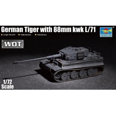 Tiger mit 88mm kwk L/71