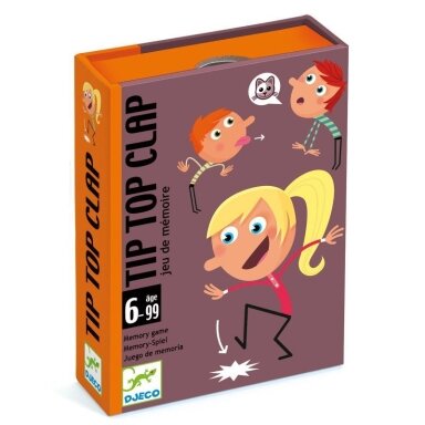 Djeco kortų žaidimas - Tip Top Clap