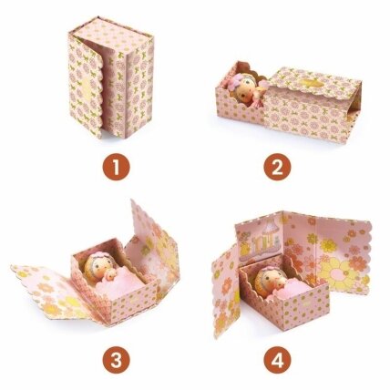 Djeco Tinyly doll - Rose Tinyroom 1 Djeco Tinyly doll - Rose Tinyroom 1