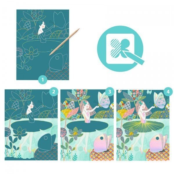 Scratch cards - The pond 1 Scratch cards - The pond 1