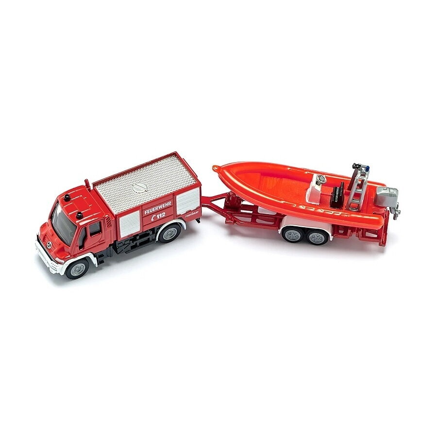 Unimog fire engine with boat 1