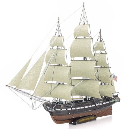 Metal 3D puzzle - USS Constitution ship Metal 3D puzzle - USS Constitution ship