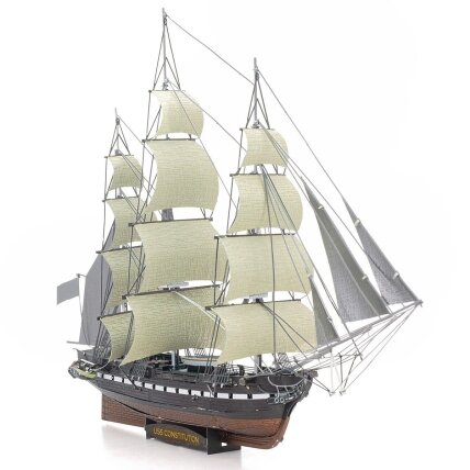 Metal 3D puzzle - USS Constitution ship 1 Metal 3D puzzle - USS Constitution ship 1