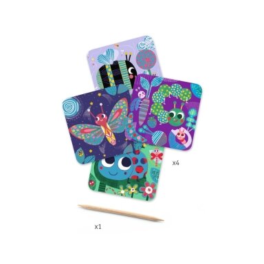 Scratch cards - Bugs Scratch cards - Bugs