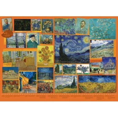 Cobble Hill dėlionė - Van Gogh, 1000 detalių