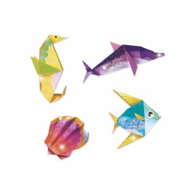 Djeco origami kit - Sea Creatures Djeco origami kit - Sea Creatures