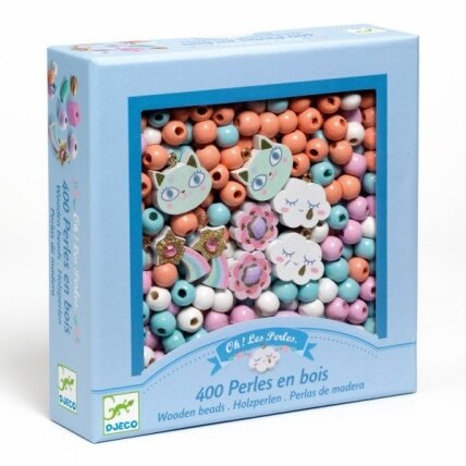 Wooden Beads - Rainbow Wooden Beads - Rainbow
