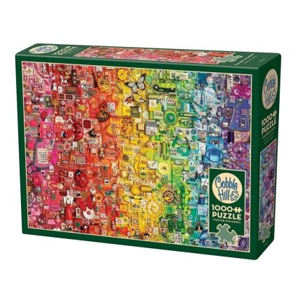 Cobble Hill puzzle - Rainbow, 1000 pcs. Cobble Hill puzzle - Rainbow, 1000 pcs.