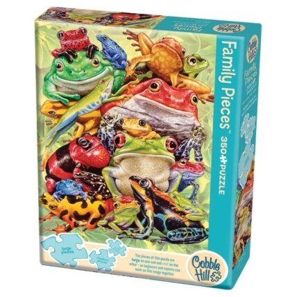 Cobble Hill family puzzle - Frog Pile, 350 pcs. Cobble Hill family puzzle - Frog Pile, 350 pcs.
