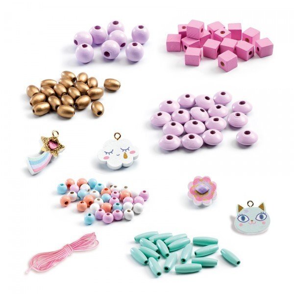 Wooden Beads - Rainbow 1 Wooden Beads - Rainbow 1