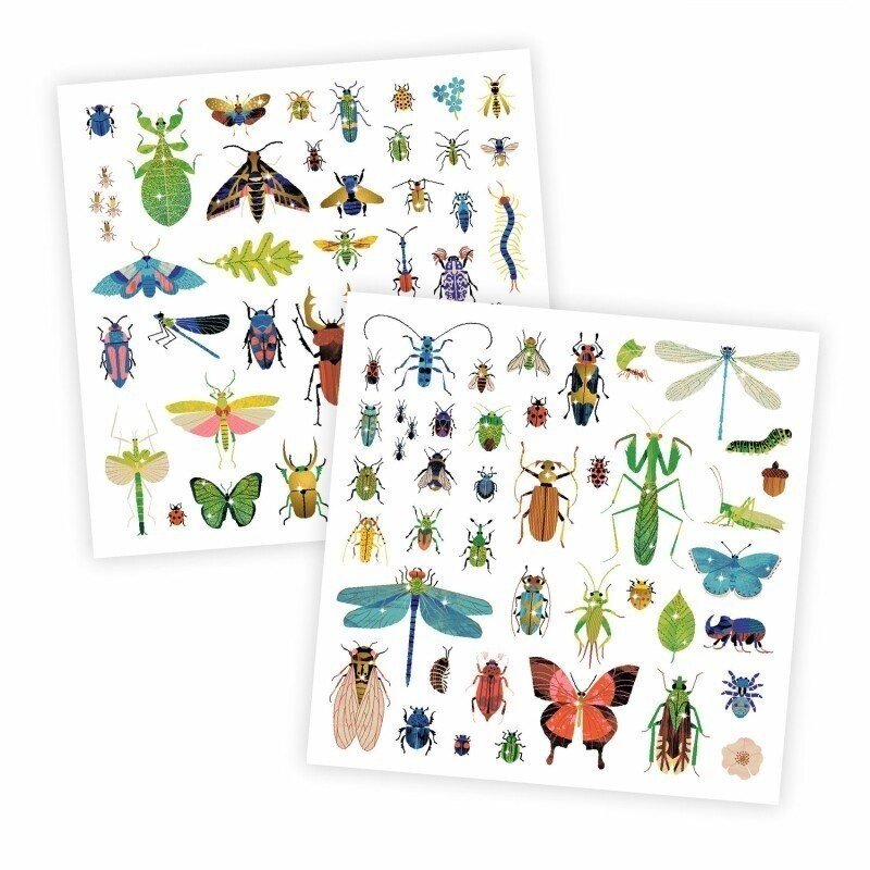 Djeco metallic stickers - Microcosmos 1 Djeco metallic stickers - Microcosmos 1