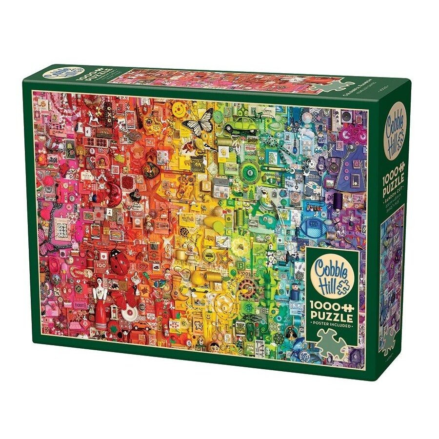 Cobble Hill puzzle - Rainbow, 1000 pcs. Cobble Hill puzzle - Rainbow, 1000 pcs.