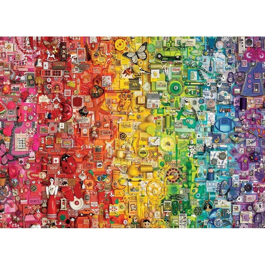 Cobble Hill puzzle - Rainbow, 1000 pcs. 1 Cobble Hill puzzle - Rainbow, 1000 pcs. 1